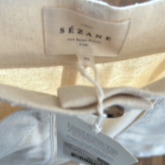 Sézane Alberello Shorts in Ecru *NWT* - Picture 8 of 8